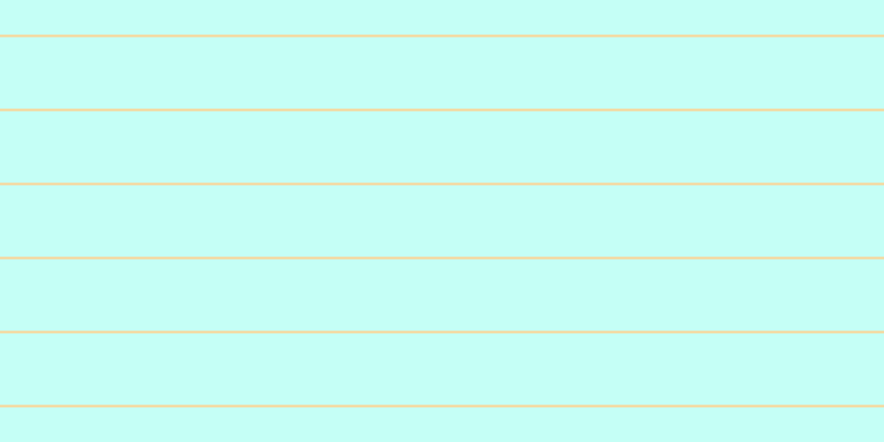 #8dfff0 (50%), #fcd393 horizontal lines, two pixels wide, sixty-five pixels apart