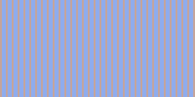 #8eacee, #caa393 vertical lines, seven pixels wide, seventeen pixels apart