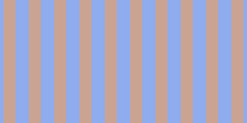 #8eacee, #caa393 vertical lines, thirty-nine pixels wide, forty-three pixels apart