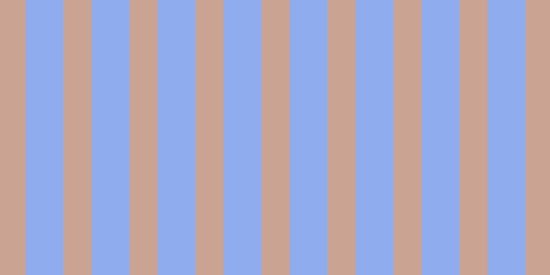 #8eacee, #caa393 vertical lines, forty-one pixels wide, fifty-five pixels apart