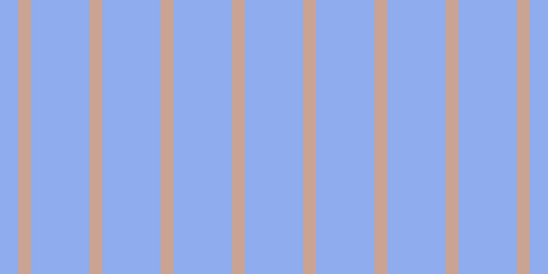 #8eacee, #caa393 vertical lines, nineteen pixels wide, eighty-five pixels apart