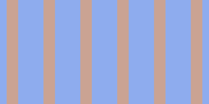 #8eacee, #caa393 vertical lines, forty-four pixels wide, ninety-seven pixels apart