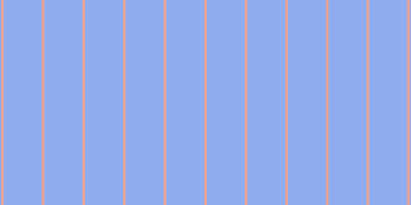 #8eacee, #eba393 vertical lines, five pixels wide, seventy-four pixels apart