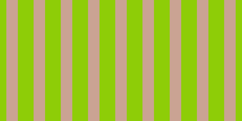 #8ecd07, #caa393 vertical lines, thirty-eight pixels wide, fifty-two pixels apart
