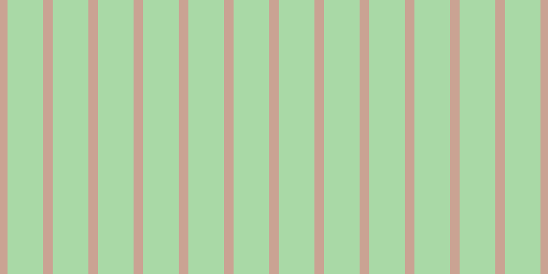 #8ecd8b (75%), #caa393 vertical lines, fourteen pixels wide, fifty-two pixels apart