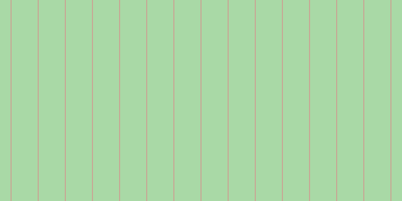 #8ecd8b (75%), #caa393 vertical lines, two pixels wide, fifty-two pixels apart