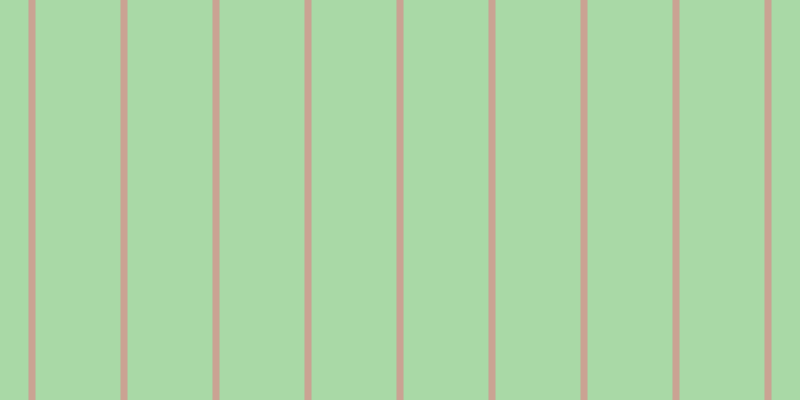 #8ecd8b (75%), #caa393 vertical lines, seven pixels wide, eighty-five pixels apart