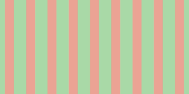 #8ecd8b (75%), #eba393 vertical lines, thirty-eight pixels wide, fifty-two pixels apart