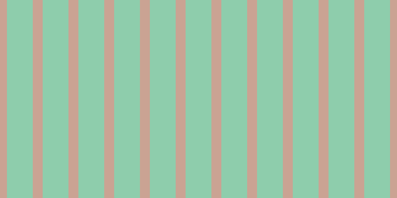 #8ecdac, #caa393 vertical lines, twenty pixels wide, fifty-two pixels apart