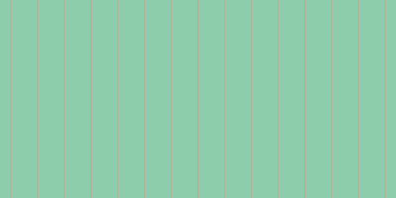 #8ecdac, #caa393 vertical lines, two pixels wide, fifty-two pixels apart