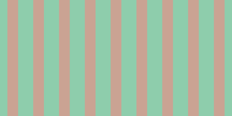 #8ecdac, #caa393 vertical lines, thirty-seven pixels wide, fifty-two pixels apart