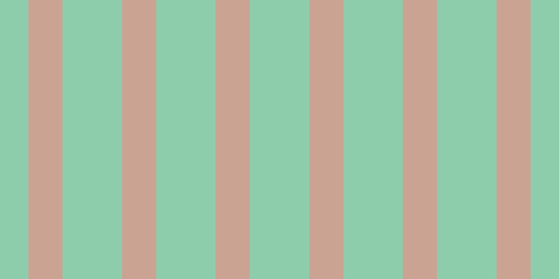 #8ecdac, #caa393 vertical lines, forty-nine pixels wide, eighty-five pixels apart