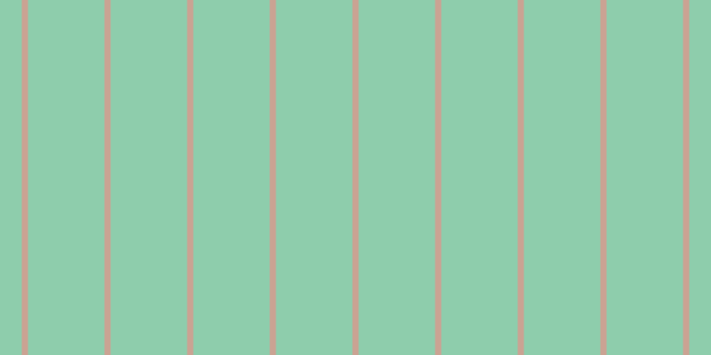 #8ecdac, #caa393 vertical lines, seven pixels wide, eighty-six pixels apart