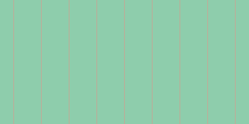 #8ecdac, #caa393 vertical lines, two pixels wide, eighty-seven pixels apart