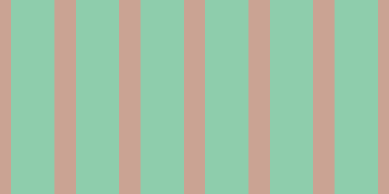 #8ecdac, #caa393 vertical lines, forty-four pixels wide, eighty-nine pixels apart