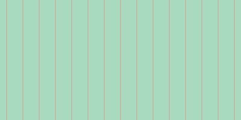 #8ecdac (75%), #caa393 vertical lines, two pixels wide, fifty-two pixels apart