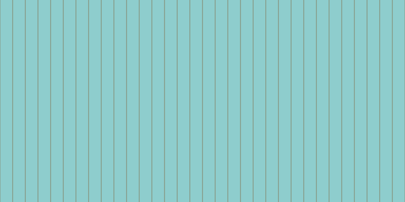 #8ecdcd, #88a393 vertical lines, two pixels wide, twenty-three pixels apart
