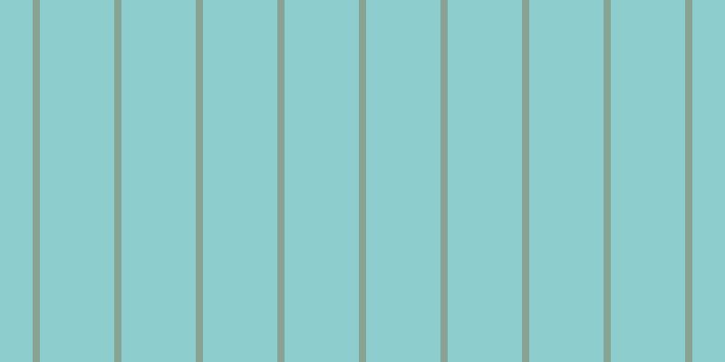 #8ecdcd, #88a393 vertical lines, eight pixels wide, eighty-two pixels apart
