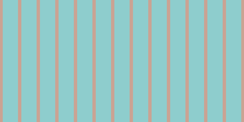 #8ecdcd, #caa393 vertical lines, eleven pixels wide, fifty pixels apart