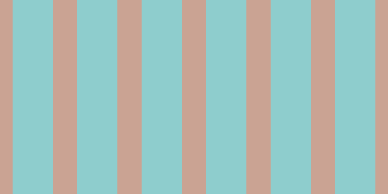 #8ecdcd, #caa393 vertical lines, fifty pixels wide, eighty-three pixels apart