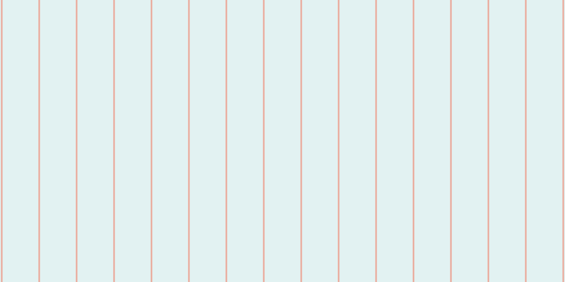 #8ecdcd (25%), #eba393 vertical lines, two pixels wide, fifty-one pixels apart