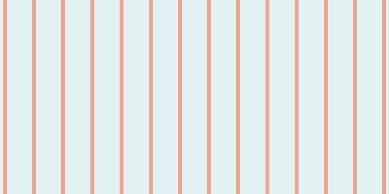 #8ecdcd (25%), #eba393 vertical lines, eight pixels wide, fifty-two pixels apart
