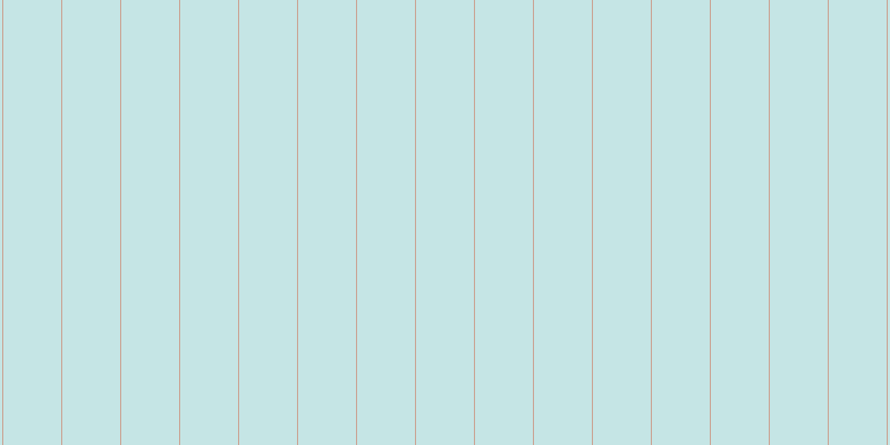 #8ecdcd (50%), #caa393 vertical lines, one pixels wide, fifty-two pixels apart
