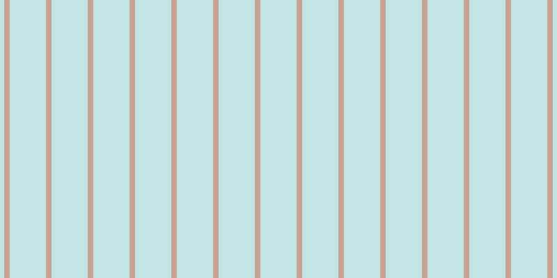 #8ecdcd (50%), #caa393 vertical lines, eight pixels wide, fifty-two pixels apart
