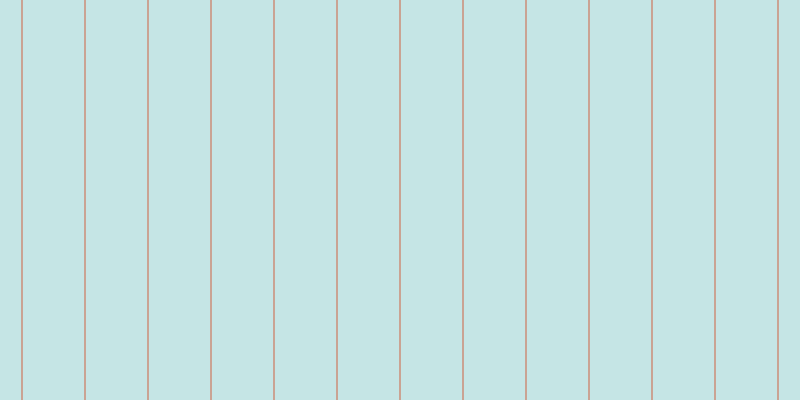 #8ecdcd (50%), #caa393 vertical lines, two pixels wide, sixty-one pixels apart