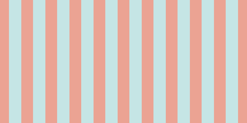 #8ecdcd (50%), #eba393 vertical lines, thirty-eight pixels wide, forty pixels apart