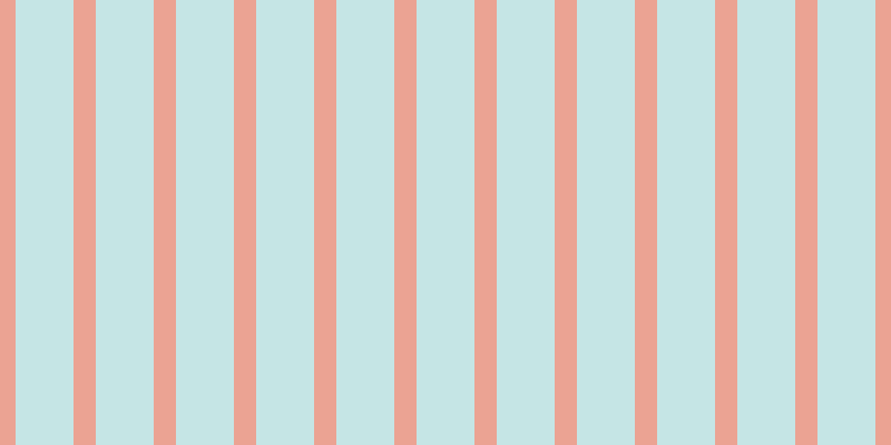 #8ecdcd (50%), #eba393 vertical lines, twenty pixels wide, fifty-two pixels apart