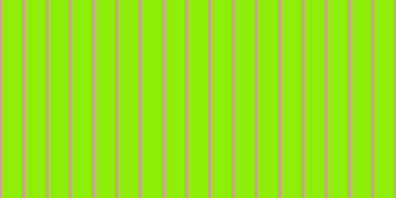 #8eee07, #caa393 vertical lines, seven pixels wide, forty pixels apart