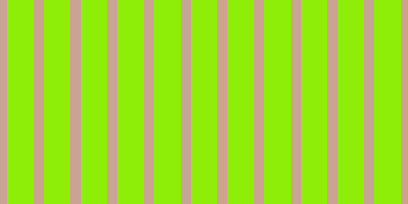 #8eee07, #caa393 vertical lines, twenty pixels wide, fifty-two pixels apart
