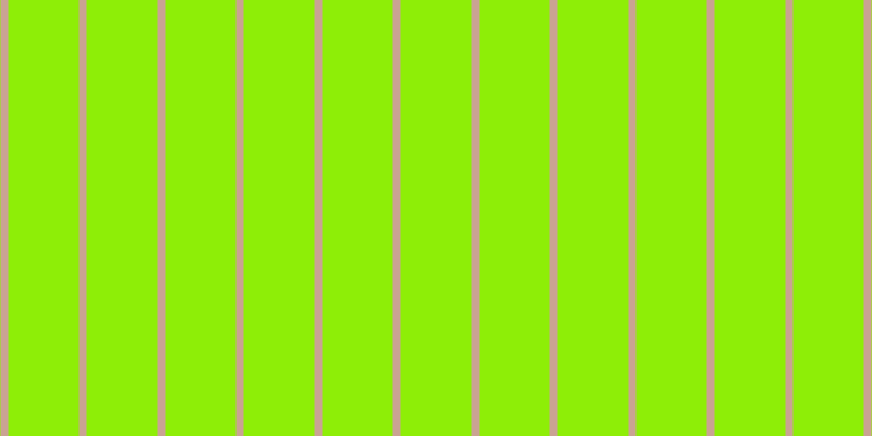 #8eee07, #caa393 vertical lines, seven pixels wide, sixty-five pixels apart