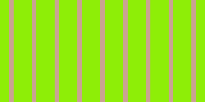 #8eee07, #caa393 vertical lines, eighteen pixels wide, seventy-one pixels apart