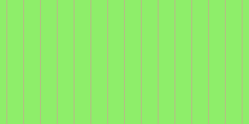#8eee6a, #caa393 vertical lines, two pixels wide, fifty-two pixels apart