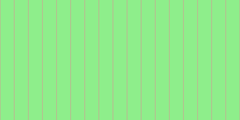 #8eee8b, #caa393 vertical lines, two pixels wide, forty-five pixels apart