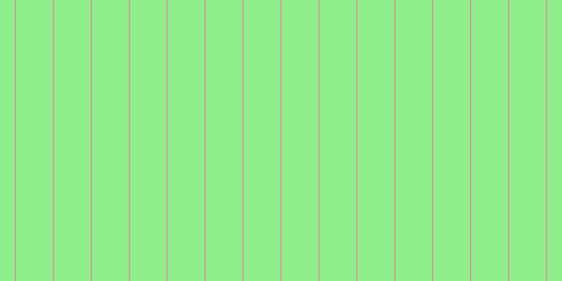 #8eee8b, #caa393 vertical lines, two pixels wide, fifty-two pixels apart