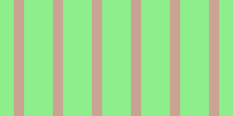 #8eee8b, #caa393 vertical lines, thirty-five pixels wide, ninety-nine pixels apart