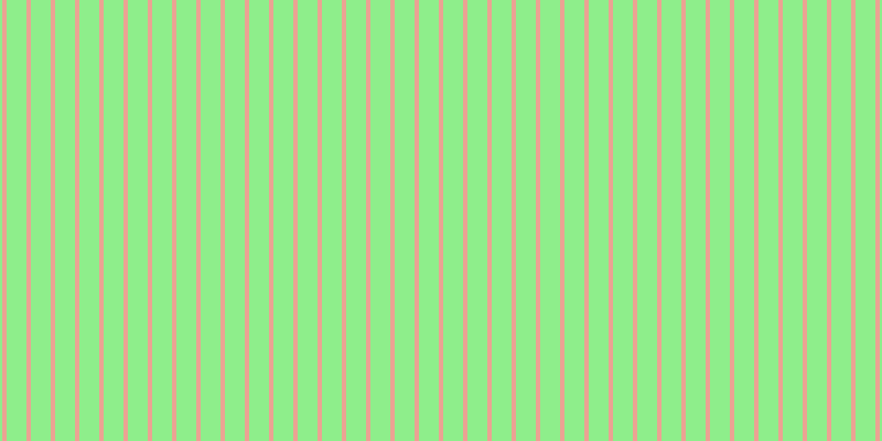 #8eee8b, #eba393 vertical lines, four pixels wide, eighteen pixels apart