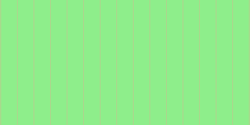 #8eee8b, #eba393 vertical lines, one pixels wide, fifty-two pixels apart