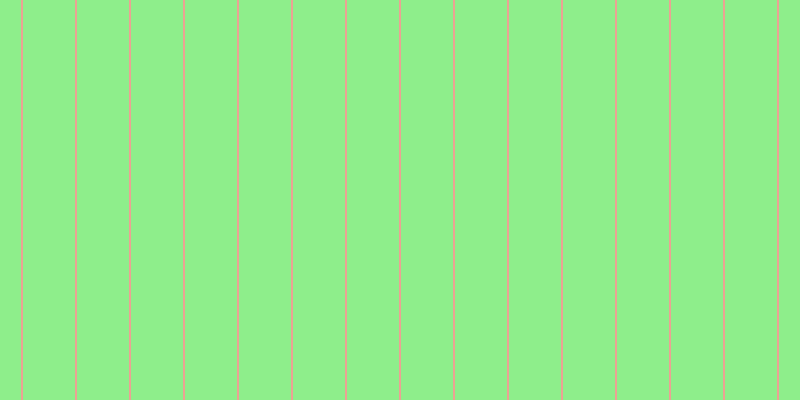 #8eee8b, #eba393 vertical lines, two pixels wide, fifty-two pixels apart