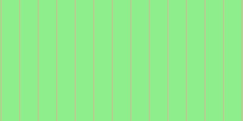 #8eee8b, #eba393 vertical lines, two pixels wide, fifty-nine pixels apart