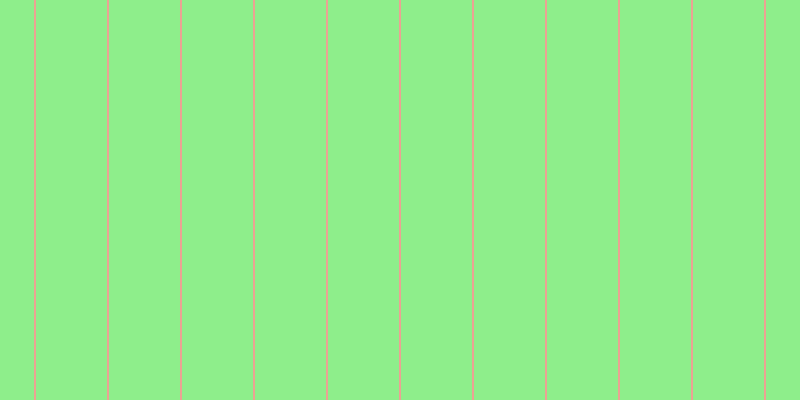 #8eee8b, #eba393 vertical lines, two pixels wide, seventy-one pixels apart