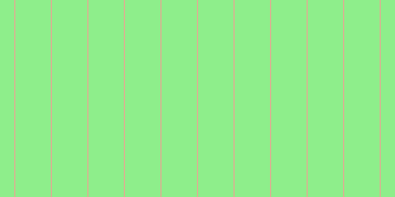 #8eee8b, #eba393 vertical lines, two pixels wide, seventy-two pixels apart