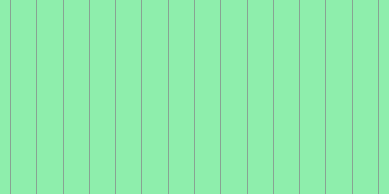 #8eeeac, #88a393 vertical lines, two pixels wide, fifty-two pixels apart