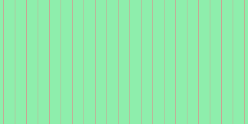 #8eeeac, #caa393 vertical lines, two pixels wide, thirty-five pixels apart