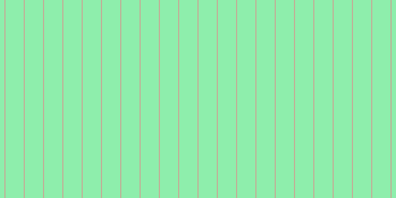 #8eeeac, #caa393 vertical lines, two pixels wide, thirty-seven pixels apart