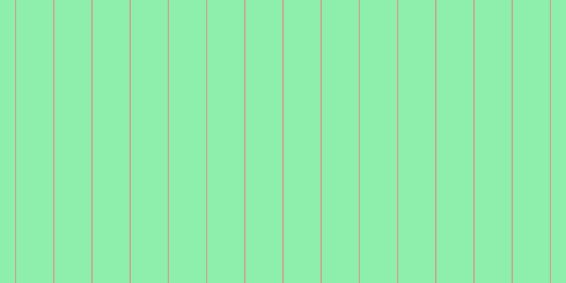 #8eeeac, #caa393 vertical lines, two pixels wide, fifty-two pixels apart