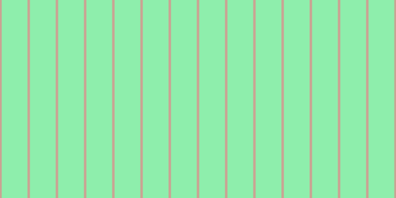 #8eeeac, #caa393 vertical lines, five pixels wide, fifty-two pixels apart